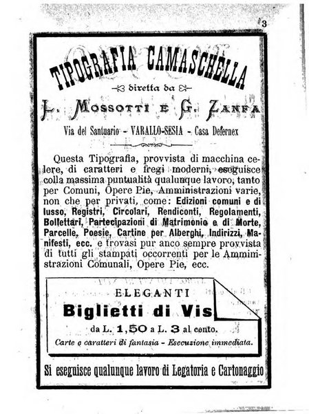 Nuovo almanacco - Guida della Valsesia