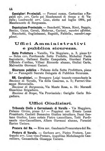 Nuovo almanacco - Guida della Valsesia