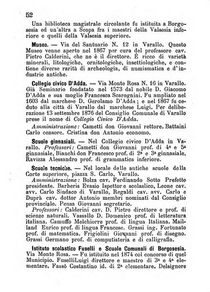 Nuovo almanacco - Guida della Valsesia