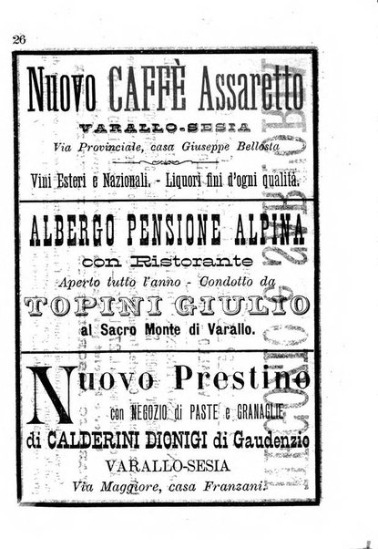 Nuovo almanacco - Guida della Valsesia