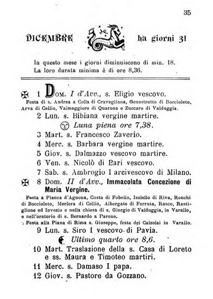 Nuovo almanacco - Guida della Valsesia