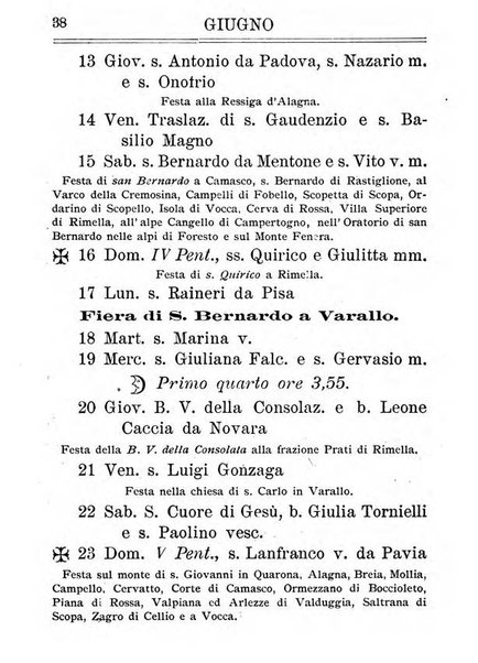 Nuovo almanacco - Guida della Valsesia