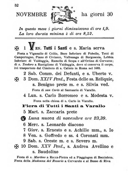 Nuovo almanacco - Guida della Valsesia