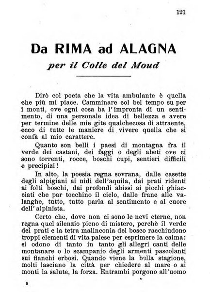 Nuovo almanacco - Guida della Valsesia