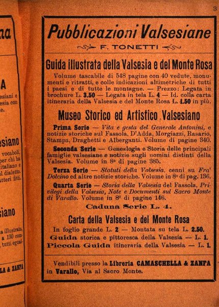 Nuovo almanacco - Guida della Valsesia