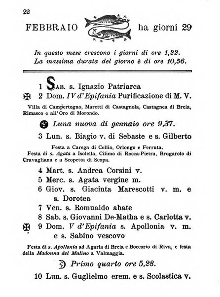 Nuovo almanacco - Guida della Valsesia