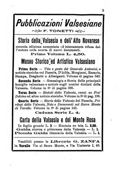 Nuovo almanacco - Guida della Valsesia