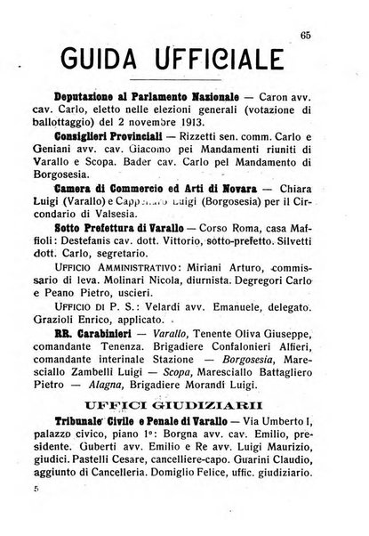 Nuovo almanacco - Guida della Valsesia