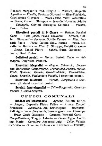 Nuovo almanacco - Guida della Valsesia