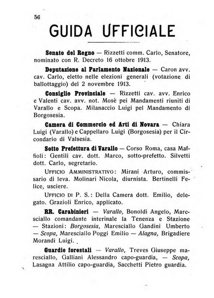 Nuovo almanacco - Guida della Valsesia