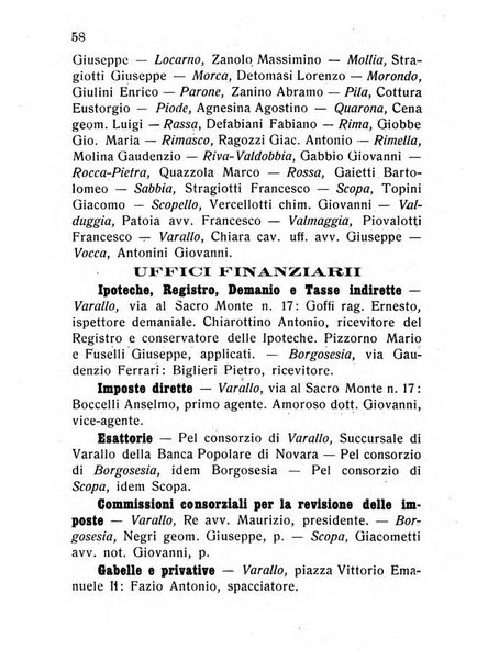 Nuovo almanacco - Guida della Valsesia