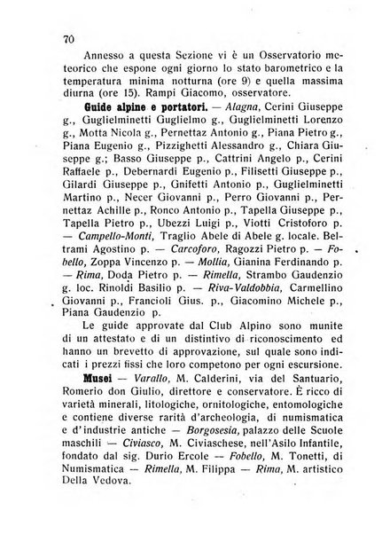 Nuovo almanacco - Guida della Valsesia