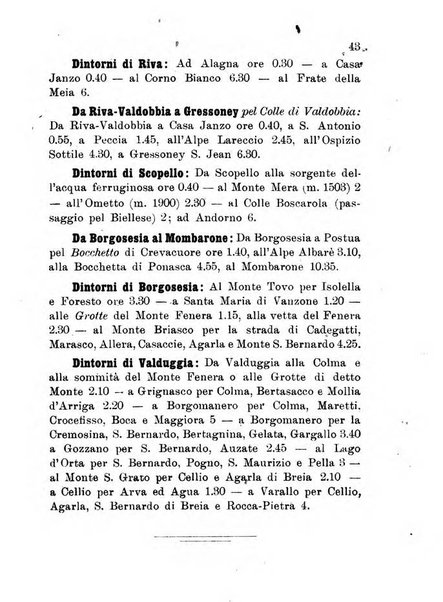 Nuovo almanacco - Guida della Valsesia