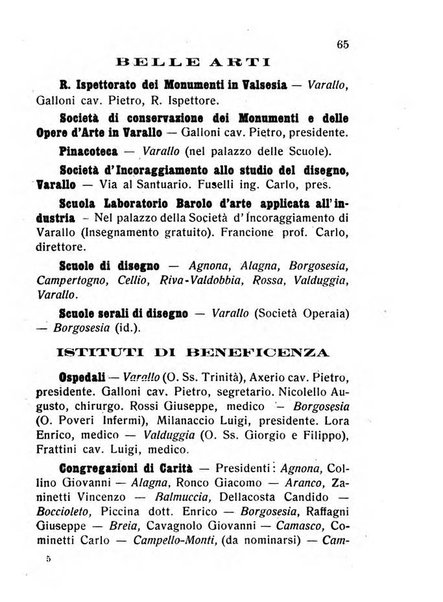 Nuovo almanacco - Guida della Valsesia