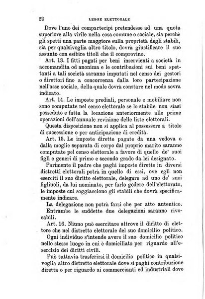 Manuale ad uso dei senatori del Regno e dei deputati contenente lo Statuto e i plebisciti, la legge elettorale, i regolamenti delle due Camere, le principali leggi organiche dllo Stato, gli elenchi dei senatori del Regno, dei deputati e dei ministeri succedutisi durante la ... legislazione