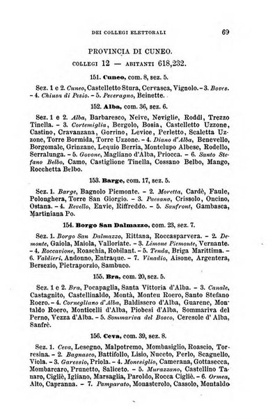 Manuale ad uso dei senatori del Regno e dei deputati contenente lo Statuto e i plebisciti, la legge elettorale, i regolamenti delle due Camere, le principali leggi organiche dllo Stato, gli elenchi dei senatori del Regno, dei deputati e dei ministeri succedutisi durante la ... legislazione