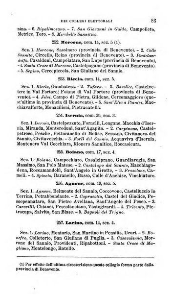 Manuale ad uso dei senatori del Regno e dei deputati contenente lo Statuto e i plebisciti, la legge elettorale, i regolamenti delle due Camere, le principali leggi organiche dllo Stato, gli elenchi dei senatori del Regno, dei deputati e dei ministeri succedutisi durante la ... legislazione