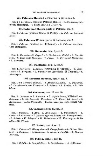 Manuale ad uso dei senatori del Regno e dei deputati contenente lo Statuto e i plebisciti, la legge elettorale, i regolamenti delle due Camere, le principali leggi organiche dllo Stato, gli elenchi dei senatori del Regno, dei deputati e dei ministeri succedutisi durante la ... legislazione