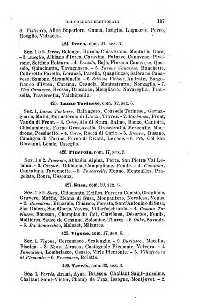 Manuale ad uso dei senatori del Regno e dei deputati contenente lo Statuto e i plebisciti, la legge elettorale, i regolamenti delle due Camere, le principali leggi organiche dllo Stato, gli elenchi dei senatori del Regno, dei deputati e dei ministeri succedutisi durante la ... legislazione