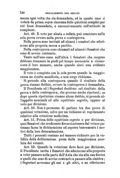 Manuale ad uso dei senatori del Regno e dei deputati contenente lo Statuto e i plebisciti, la legge elettorale, i regolamenti delle due Camere, le principali leggi organiche dllo Stato, gli elenchi dei senatori del Regno, dei deputati e dei ministeri succedutisi durante la ... legislazione