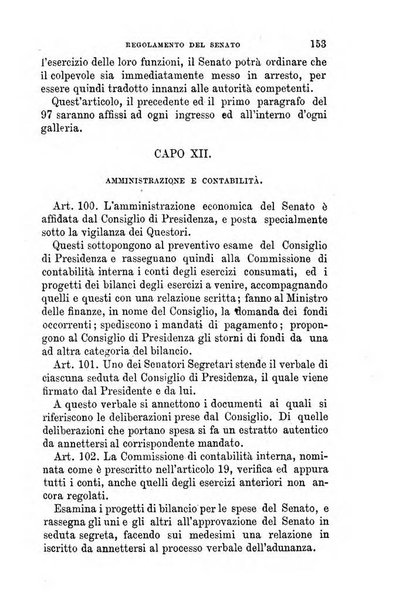 Manuale ad uso dei senatori del Regno e dei deputati contenente lo Statuto e i plebisciti, la legge elettorale, i regolamenti delle due Camere, le principali leggi organiche dllo Stato, gli elenchi dei senatori del Regno, dei deputati e dei ministeri succedutisi durante la ... legislazione