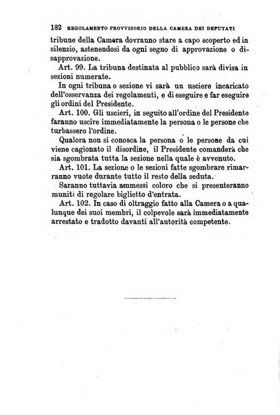 Manuale ad uso dei senatori del Regno e dei deputati contenente lo Statuto e i plebisciti, la legge elettorale, i regolamenti delle due Camere, le principali leggi organiche dllo Stato, gli elenchi dei senatori del Regno, dei deputati e dei ministeri succedutisi durante la ... legislazione