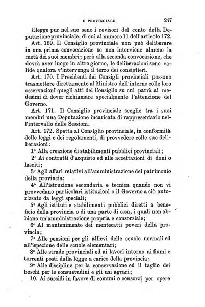 Manuale ad uso dei senatori del Regno e dei deputati contenente lo Statuto e i plebisciti, la legge elettorale, i regolamenti delle due Camere, le principali leggi organiche dllo Stato, gli elenchi dei senatori del Regno, dei deputati e dei ministeri succedutisi durante la ... legislazione