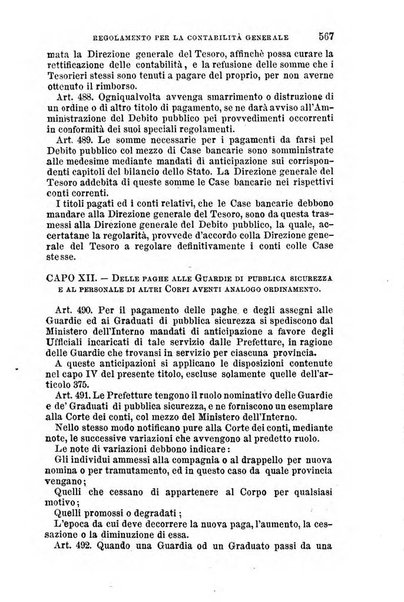 Manuale ad uso dei senatori del Regno e dei deputati contenente lo Statuto e i plebisciti, la legge elettorale, i regolamenti delle due Camere, le principali leggi organiche dllo Stato, gli elenchi dei senatori del Regno, dei deputati e dei ministeri succedutisi durante la ... legislazione