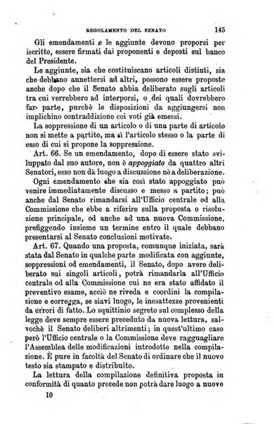 Manuale ad uso dei senatori del Regno e dei deputati contenente lo Statuto e i plebisciti, la legge elettorale, i regolamenti delle due Camere, le principali leggi organiche dllo Stato, gli elenchi dei senatori del Regno, dei deputati e dei ministeri succedutisi durante la ... legislazione