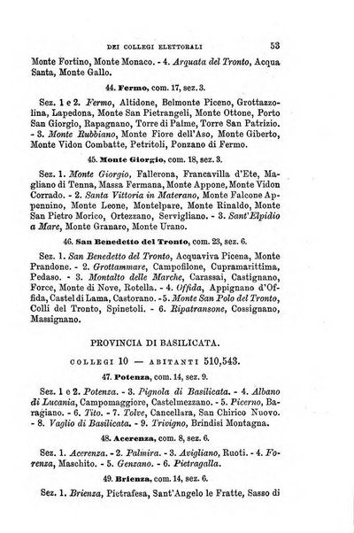 Manuale ad uso dei senatori del Regno e dei deputati contenente lo Statuto e i plebisciti, la legge elettorale, i regolamenti delle due Camere, le principali leggi organiche dllo Stato, gli elenchi dei senatori del Regno, dei deputati e dei ministeri succedutisi durante la ... legislazione