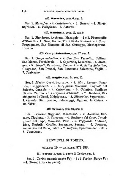 Manuale ad uso dei senatori del Regno e dei deputati contenente lo Statuto e i plebisciti, la legge elettorale, i regolamenti delle due Camere, le principali leggi organiche dllo Stato, gli elenchi dei senatori del Regno, dei deputati e dei ministeri succedutisi durante la ... legislazione