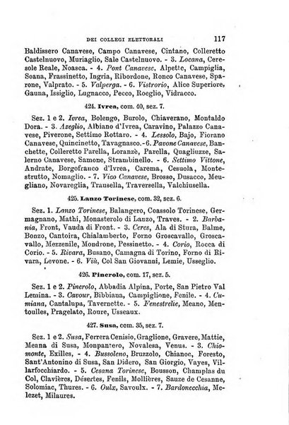 Manuale ad uso dei senatori del Regno e dei deputati contenente lo Statuto e i plebisciti, la legge elettorale, i regolamenti delle due Camere, le principali leggi organiche dllo Stato, gli elenchi dei senatori del Regno, dei deputati e dei ministeri succedutisi durante la ... legislazione