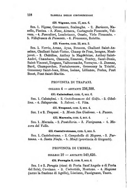 Manuale ad uso dei senatori del Regno e dei deputati contenente lo Statuto e i plebisciti, la legge elettorale, i regolamenti delle due Camere, le principali leggi organiche dllo Stato, gli elenchi dei senatori del Regno, dei deputati e dei ministeri succedutisi durante la ... legislazione