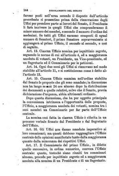 Manuale ad uso dei senatori del Regno e dei deputati contenente lo Statuto e i plebisciti, la legge elettorale, i regolamenti delle due Camere, le principali leggi organiche dllo Stato, gli elenchi dei senatori del Regno, dei deputati e dei ministeri succedutisi durante la ... legislazione