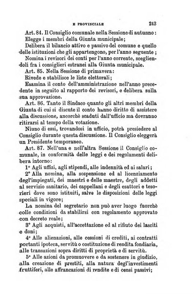 Manuale ad uso dei senatori del Regno e dei deputati contenente lo Statuto e i plebisciti, la legge elettorale, i regolamenti delle due Camere, le principali leggi organiche dllo Stato, gli elenchi dei senatori del Regno, dei deputati e dei ministeri succedutisi durante la ... legislazione