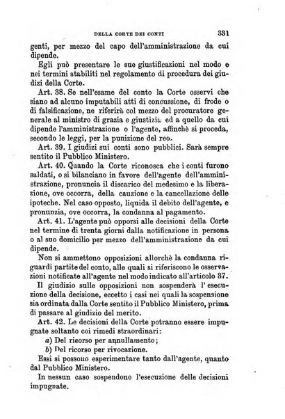 Manuale ad uso dei senatori del Regno e dei deputati contenente lo Statuto e i plebisciti, la legge elettorale, i regolamenti delle due Camere, le principali leggi organiche dllo Stato, gli elenchi dei senatori del Regno, dei deputati e dei ministeri succedutisi durante la ... legislazione