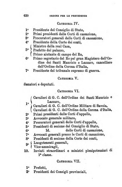 Manuale ad uso dei senatori del Regno e dei deputati contenente lo Statuto e i plebisciti, la legge elettorale, i regolamenti delle due Camere, le principali leggi organiche dllo Stato, gli elenchi dei senatori del Regno, dei deputati e dei ministeri succedutisi durante la ... legislazione