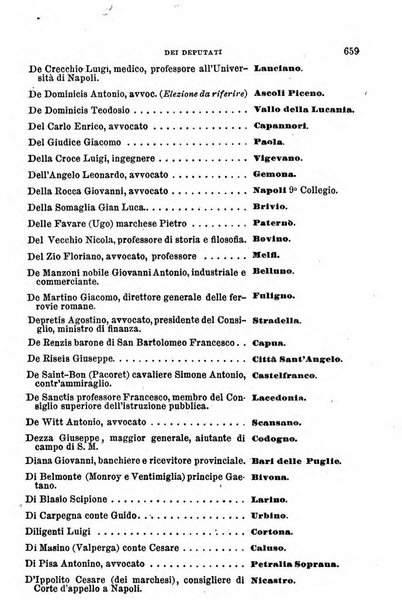 Manuale ad uso dei senatori del Regno e dei deputati contenente lo Statuto e i plebisciti, la legge elettorale, i regolamenti delle due Camere, le principali leggi organiche dllo Stato, gli elenchi dei senatori del Regno, dei deputati e dei ministeri succedutisi durante la ... legislazione