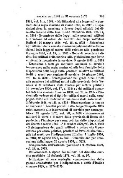 Manuale ad uso dei senatori del Regno e dei deputati contenente lo Statuto e i plebisciti, la legge elettorale, i regolamenti delle due Camere, le principali leggi organiche dllo Stato, gli elenchi dei senatori del Regno, dei deputati e dei ministeri succedutisi durante la ... legislazione