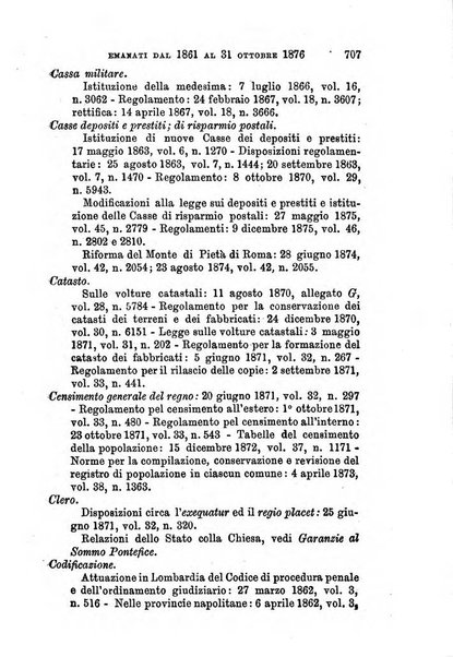 Manuale ad uso dei senatori del Regno e dei deputati contenente lo Statuto e i plebisciti, la legge elettorale, i regolamenti delle due Camere, le principali leggi organiche dllo Stato, gli elenchi dei senatori del Regno, dei deputati e dei ministeri succedutisi durante la ... legislazione