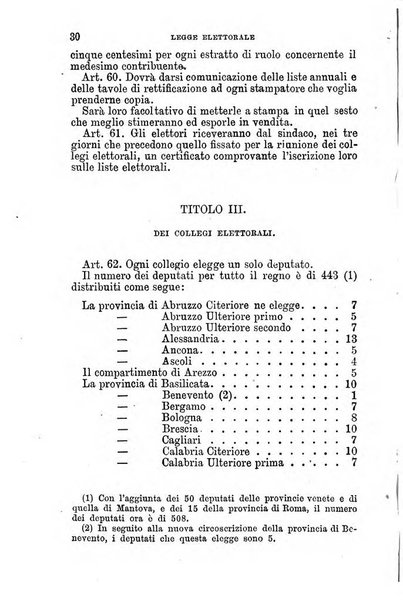 Manuale ad uso dei senatori del Regno e dei deputati contenente lo Statuto e i plebisciti, la legge elettorale, i regolamenti delle due Camere, le principali leggi organiche dllo Stato, gli elenchi dei senatori del Regno, dei deputati e dei ministeri succedutisi durante la ... legislazione