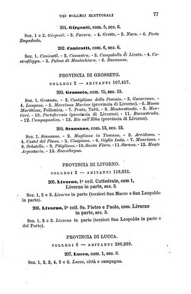 Manuale ad uso dei senatori del Regno e dei deputati contenente lo Statuto e i plebisciti, la legge elettorale, i regolamenti delle due Camere, le principali leggi organiche dllo Stato, gli elenchi dei senatori del Regno, dei deputati e dei ministeri succedutisi durante la ... legislazione