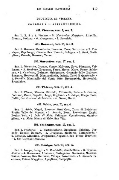 Manuale ad uso dei senatori del Regno e dei deputati contenente lo Statuto e i plebisciti, la legge elettorale, i regolamenti delle due Camere, le principali leggi organiche dllo Stato, gli elenchi dei senatori del Regno, dei deputati e dei ministeri succedutisi durante la ... legislazione