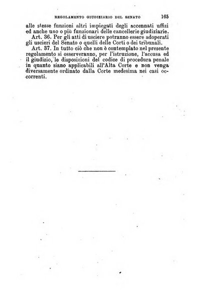 Manuale ad uso dei senatori del Regno e dei deputati contenente lo Statuto e i plebisciti, la legge elettorale, i regolamenti delle due Camere, le principali leggi organiche dllo Stato, gli elenchi dei senatori del Regno, dei deputati e dei ministeri succedutisi durante la ... legislazione