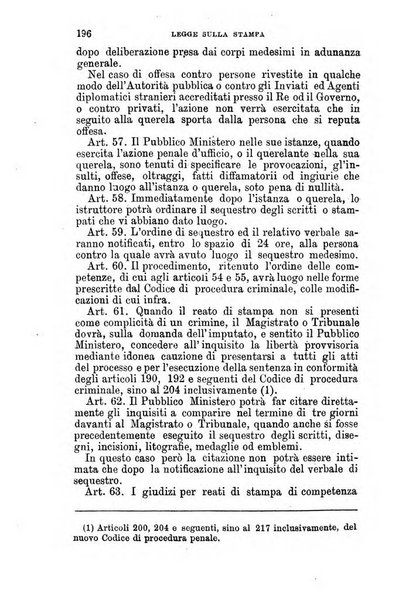 Manuale ad uso dei senatori del Regno e dei deputati contenente lo Statuto e i plebisciti, la legge elettorale, i regolamenti delle due Camere, le principali leggi organiche dllo Stato, gli elenchi dei senatori del Regno, dei deputati e dei ministeri succedutisi durante la ... legislazione