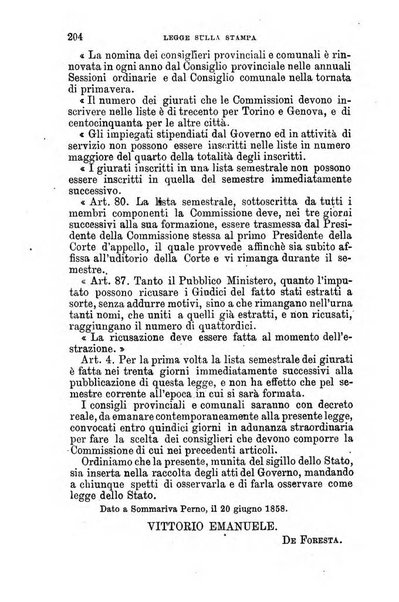 Manuale ad uso dei senatori del Regno e dei deputati contenente lo Statuto e i plebisciti, la legge elettorale, i regolamenti delle due Camere, le principali leggi organiche dllo Stato, gli elenchi dei senatori del Regno, dei deputati e dei ministeri succedutisi durante la ... legislazione