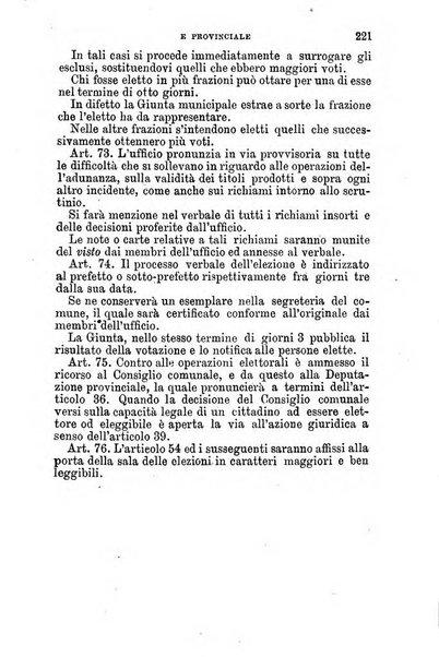 Manuale ad uso dei senatori del Regno e dei deputati contenente lo Statuto e i plebisciti, la legge elettorale, i regolamenti delle due Camere, le principali leggi organiche dllo Stato, gli elenchi dei senatori del Regno, dei deputati e dei ministeri succedutisi durante la ... legislazione