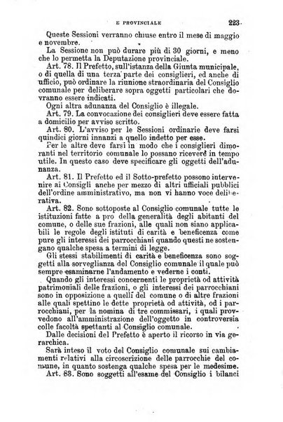 Manuale ad uso dei senatori del Regno e dei deputati contenente lo Statuto e i plebisciti, la legge elettorale, i regolamenti delle due Camere, le principali leggi organiche dllo Stato, gli elenchi dei senatori del Regno, dei deputati e dei ministeri succedutisi durante la ... legislazione