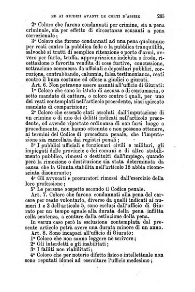 Manuale ad uso dei senatori del Regno e dei deputati contenente lo Statuto e i plebisciti, la legge elettorale, i regolamenti delle due Camere, le principali leggi organiche dllo Stato, gli elenchi dei senatori del Regno, dei deputati e dei ministeri succedutisi durante la ... legislazione