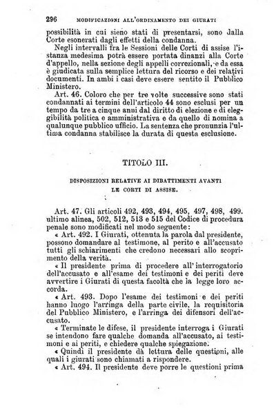 Manuale ad uso dei senatori del Regno e dei deputati contenente lo Statuto e i plebisciti, la legge elettorale, i regolamenti delle due Camere, le principali leggi organiche dllo Stato, gli elenchi dei senatori del Regno, dei deputati e dei ministeri succedutisi durante la ... legislazione